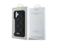 Funda Guess New 4G Triangle para iPhone 16 - negra Funda Guess New 4G Triangle para iPhone 16 - negra