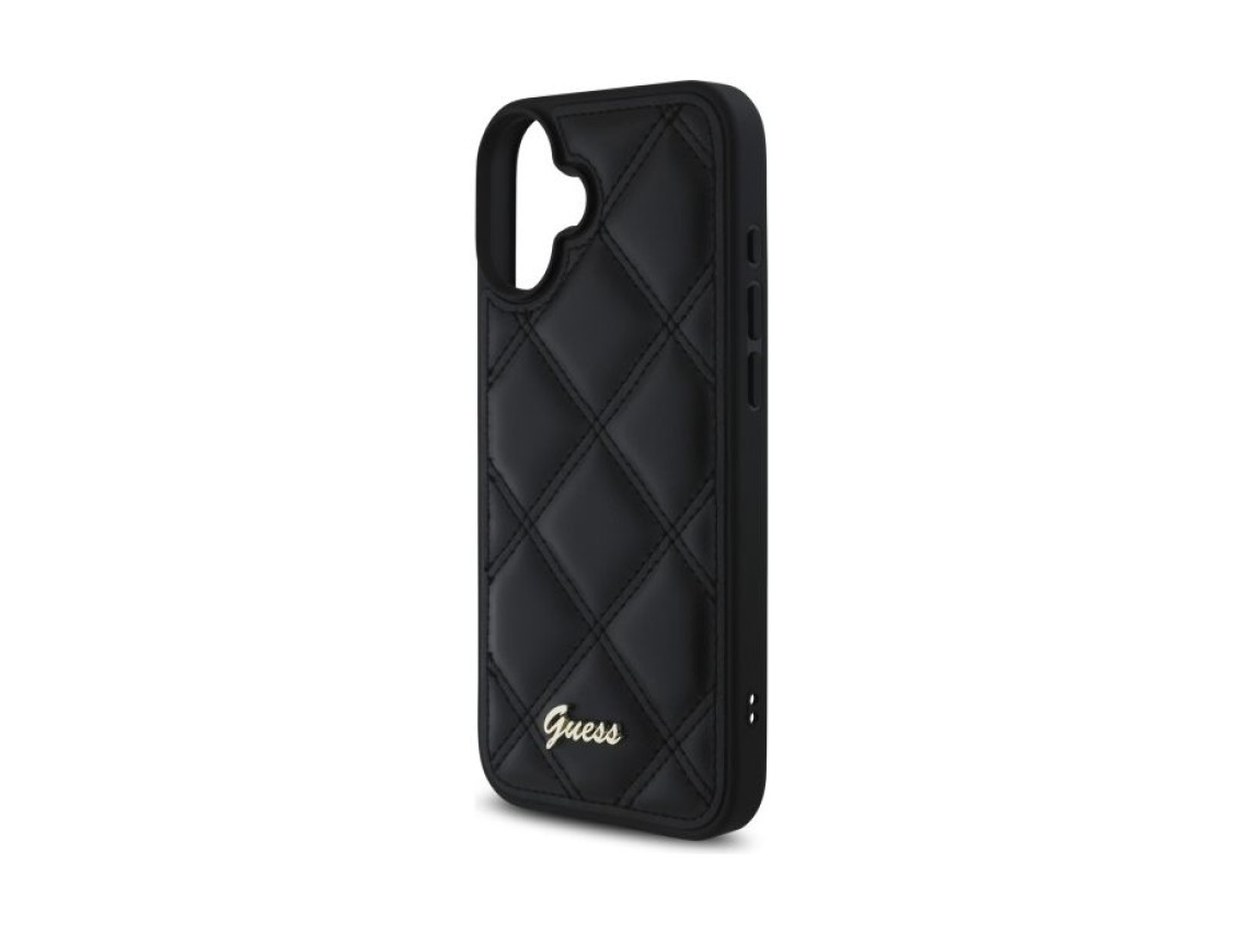 Funda Guess New 4G Triangle para iPhone 16 - negra