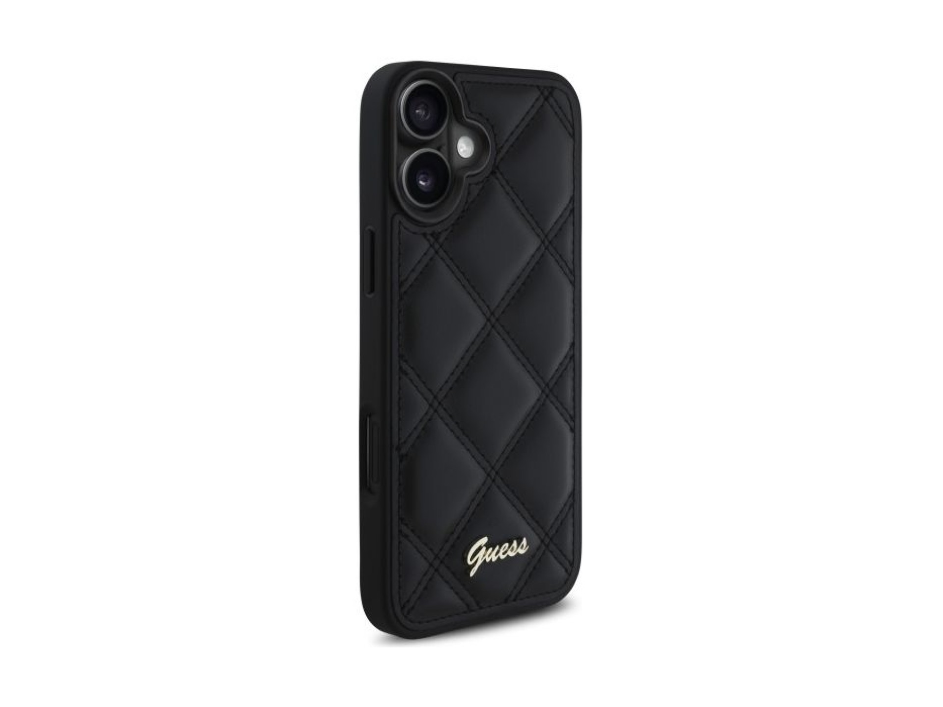 Funda Guess New 4G Triangle para iPhone 16 - negra
