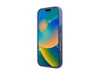 Capa MagSafe Guess IML Peony On 4G Background para iPhone 16 Pro - azul Capa MagSafe Guess IML Peony On 4G Background para iPhone 16 Pro - azul