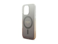 Funda Guess IML Glitter Gradient MagSafe para iPhone 16 Pro - Marrón Funda Guess IML Glitter Gradient MagSafe para iPhone 16 Pro - Marrón