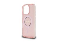 Capa Guess IML com strass e MagSafe para iPhone 16 Pro - Rosa Capa Guess IML com strass e MagSafe para iPhone 16 Pro - Rosa