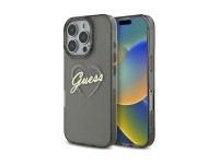 Funda Guess IML Heart para iPhone 16 Pro Max - Negra Funda Guess IML Heart para iPhone 16 Pro Max - Negra