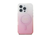 Guess IML Glitter Gradient MagSafe Case for iPhone 16 Pro - Pink Guess IML Glitter Gradient MagSafe Case for iPhone 16 Pro - Pink