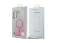 Guess IML Glitter Gradient MagSafe Case for iPhone 16 Pro - Pink Guess IML Glitter Gradient MagSafe Case for iPhone 16 Pro - Pink