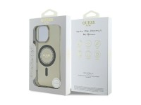 Funda Guess IML Rhinestones MagSafe para iPhone 16 Pro - Negra Funda Guess IML Rhinestones MagSafe para iPhone 16 Pro - Negra
