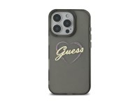 Funda Guess IML Heart para iPhone 16 Pro - Negra Funda Guess IML Heart para iPhone 16 Pro - Negra