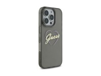 Funda Guess IML Heart para iPhone 16 Pro - Negra Funda Guess IML Heart para iPhone 16 Pro - Negra