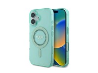 Guess IML Rhinestones MagSafe iPhone 16 Plus Case - Green Guess IML Rhinestones MagSafe iPhone 16 Plus Case - Green