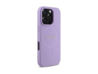 Guess Saffiano MagSafe case for iPhone 16 Pro Max - purple