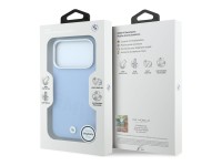 Capa MagSafe para iPhone 17 Pro/18 Pro com letras em relevo inclinadas da BMW - Azul Capa MagSafe para iPhone 17 Pro/18 Pro com letras em relevo inclinadas da BMW - Azul