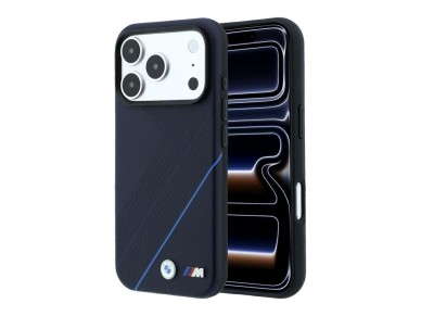 BMW M Tire Track Blue Line MagSafe Case for iPhone 18 Pro / 17 Pro - Navy Blue BMW M Tire Track Blue Line MagSafe Case for iPhone 18 Pro / 17 Pro - Navy Blue