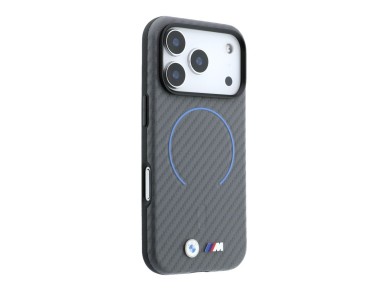 BMW M Carbon Printed Ring MagSafe Case for iPhone 18 Pro Max / 17 Pro Max - Gray BMW M Carbon Printed Ring MagSafe Case for iPhone 18 Pro Max / 17 Pro Max - Gray