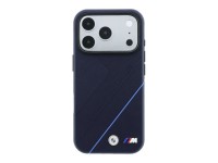 Capa MagSafe BMW M Tire Track Blue Line para iPhone 18 Pro / 17 Pro - Azul Marinho Capa MagSafe BMW M Tire Track Blue Line para iPhone 18 Pro / 17 Pro - Azul Marinho