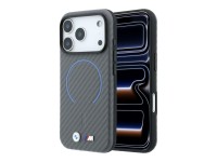 BMW M Carbon Printed Ring MagSafe Case for iPhone 18 Pro Max / 17 Pro Max - Gray