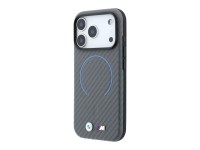 BMW M Carbon Printed Ring MagSafe Case for iPhone 18 Pro Max / 17 Pro Max - Gray