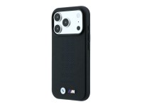 Funda BMW M Blue Perfo Metal Logo MagSafe para iPhone 18 Pro / 17 Pro - Negra Funda BMW M Blue Perfo Metal Logo MagSafe para iPhone 18 Pro / 17 Pro - Negra