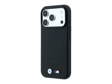 Funda BMW M Blue Perfo Metal Logo MagSafe para iPhone 18 Pro / 17 Pro - Negra Funda BMW M Blue Perfo Metal Logo MagSafe para iPhone 18 Pro / 17 Pro - Negra