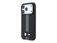 Funda BMW M Quadrille Kevlar Anthracite & Tricolor Print Lines MagSafe para iPhone 18 Pro Max / 17 P Funda BMW M Quadrille Kevlar Anthracite & Tricolor Print Lines MagSafe para iPhone 18 Pro Max / 17 P