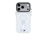 BMW M IML Glossy Metal Logo & Trims MagSafe Case for iPhone 17 Pro / 18 Pro - Transparent BMW M IML Glossy Metal Logo & Trims MagSafe Case for iPhone 17 Pro / 18 Pro - Transparent