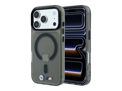 BMW M IML Glossy Metal Logo & Trims MagSafe Case for iPhone 17 Pro / 18 Pro - Black BMW M IML Glossy Metal Logo & Trims MagSafe Case for iPhone 17 Pro / 18 Pro - Black