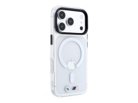 BMW M IML Glossy Metal Logo & Trims MagSafe Case for iPhone 17 Pro / 18 Pro - Transparent BMW M IML Glossy Metal Logo & Trims MagSafe Case for iPhone 17 Pro / 18 Pro - Transparent