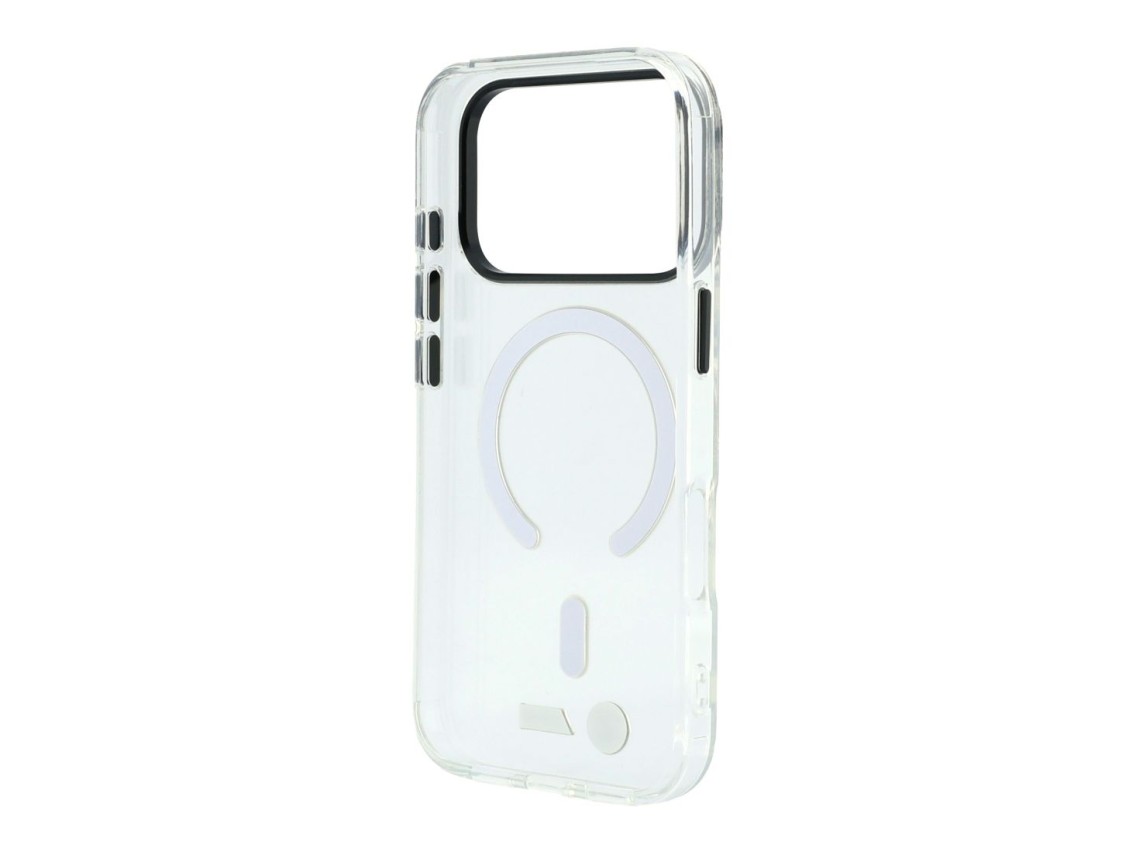 BMW M IML Glossy Metal Logo & Trims MagSafe Case for iPhone 17 Pro / 18 Pro - Transparent