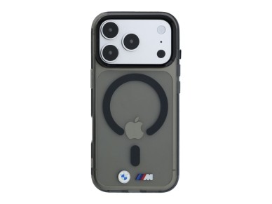 BMW M IML Glossy Metal Logo & Trims MagSafe Case for iPhone 17 Pro / 18 Pro - Black BMW M IML Glossy Metal Logo & Trims MagSafe Case for iPhone 17 Pro / 18 Pro - Black