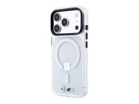 BMW M IML Glossy Metal Logo & Trims MagSafe Case for iPhone 17 Pro / 18 Pro - Transparent BMW M IML Glossy Metal Logo & Trims MagSafe Case for iPhone 17 Pro / 18 Pro - Transparent
