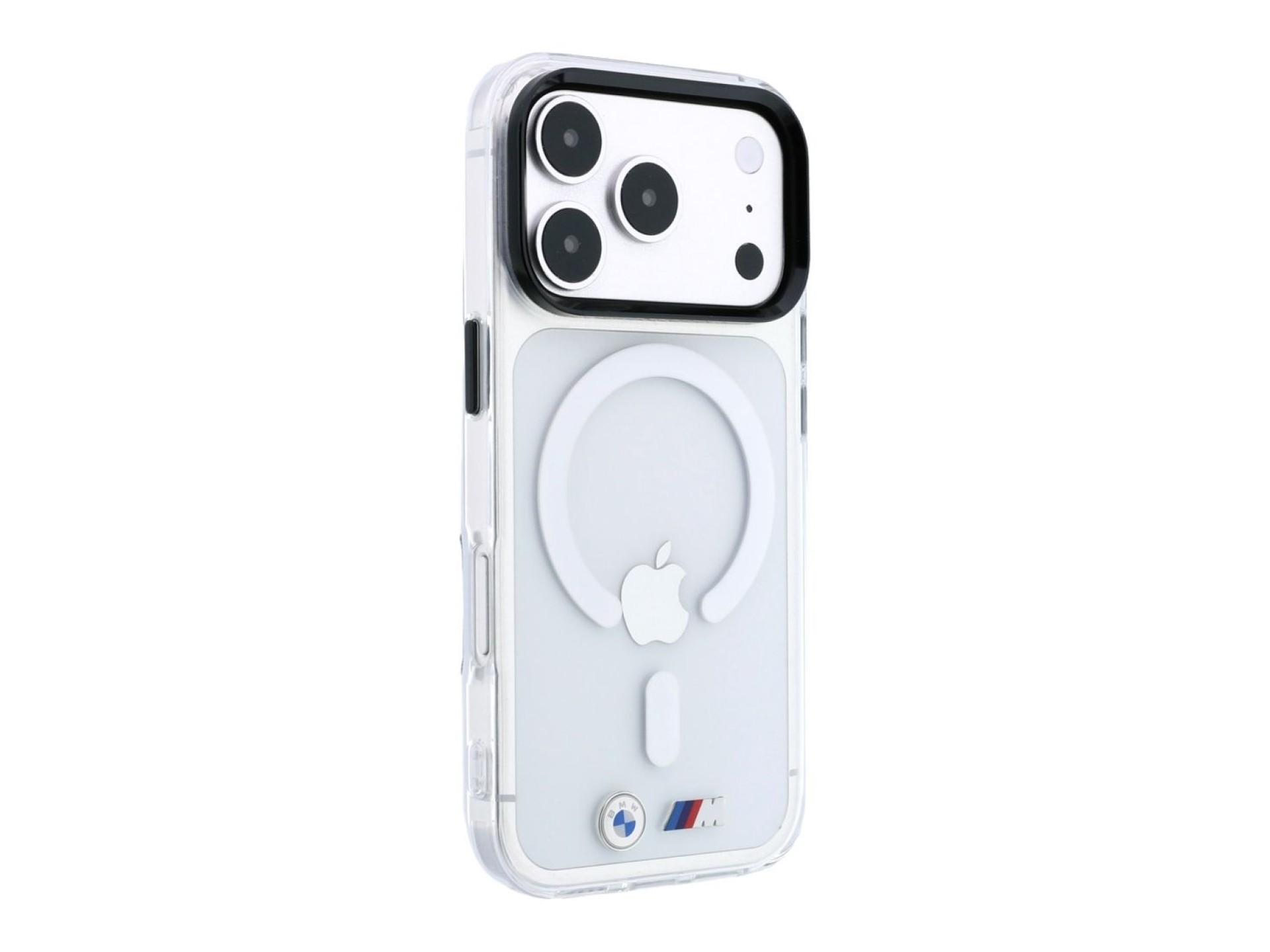 BMW M IML Glossy Metal Logo & Trims MagSafe Case for iPhone 17 Pro / 18 Pro - Transparent
