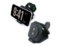 BMW M Qi2 15W Print Logo 3-in-1 Wireless Charger - Blue BMW M Qi2 15W Print Logo 3-in-1 Wireless Charger - Blue