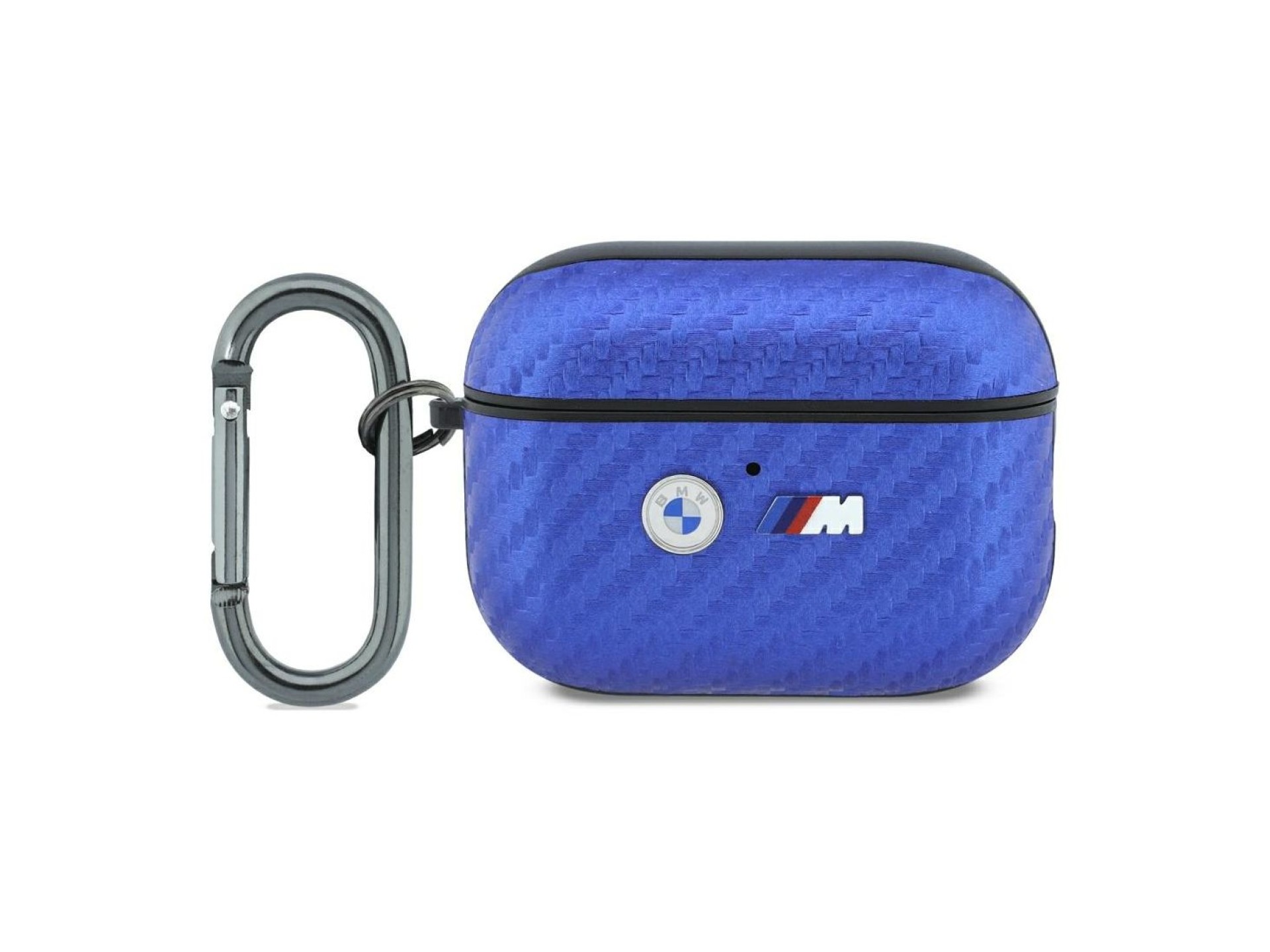 BMW M Carbon Metal Logo Case for AirPods Pro 3 - Light Blue