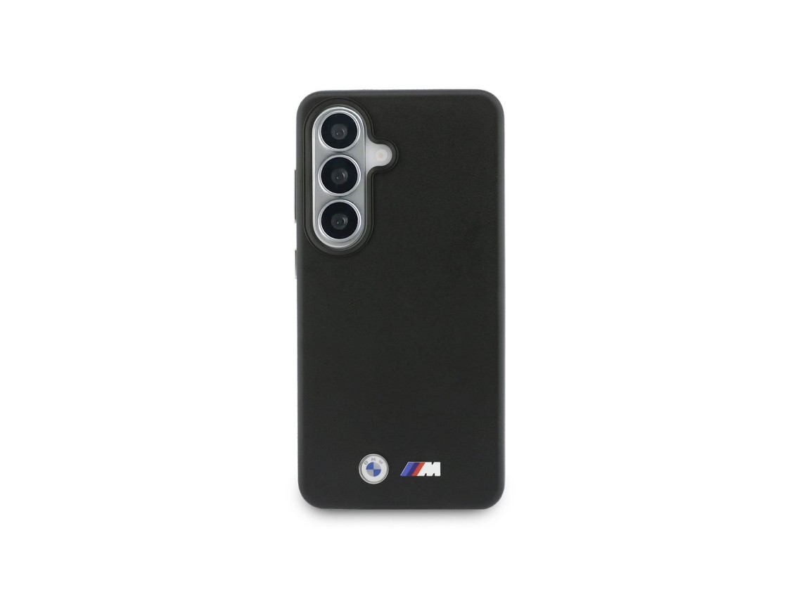 BMW M Metal Logo MagSafe Case for Samsung Galaxy S26 - Black