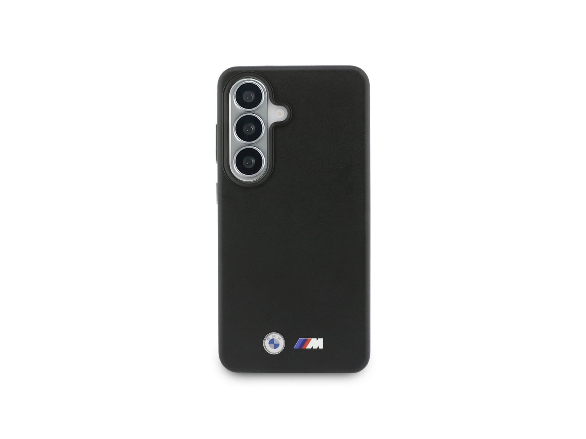 BMW M Metal Logo MagSafe Case for Samsung Galaxy S26 - Black