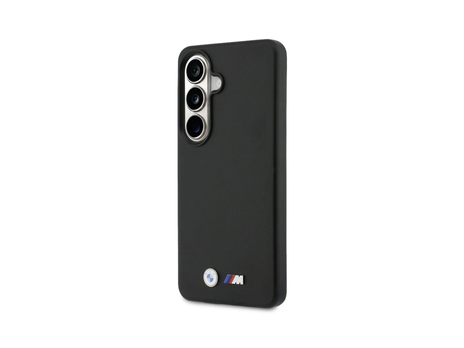 BMW M Metal Logo MagSafe Case for Samsung Galaxy S26 - Black
