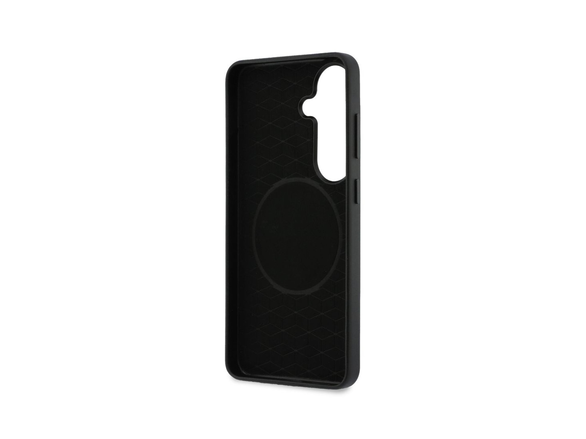 BMW M Metal Logo MagSafe Case for Samsung Galaxy S26 - Black