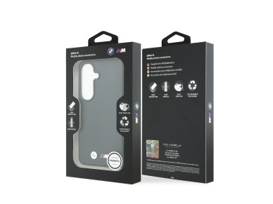BMW M Metal Logo MagSafe Case for Samsung Galaxy S26 - Black BMW M Metal Logo MagSafe Case for Samsung Galaxy S26 - Black