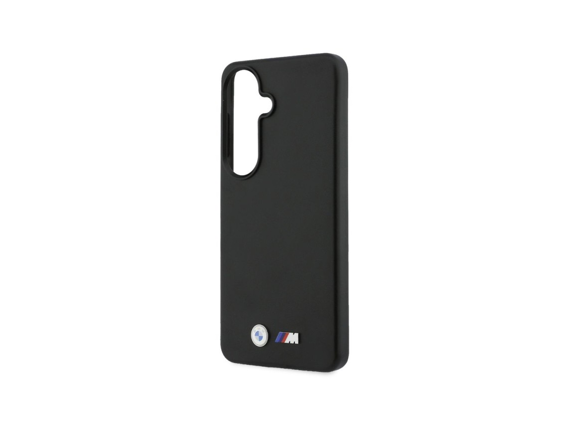 BMW M Metal Logo MagSafe Case for Samsung Galaxy S26 - Black
