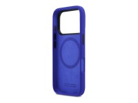 BMW M Silicon Vertical Logo MagSafe Case for iPhone 17 Pro - Navy Blue BMW M Silicon Vertical Logo MagSafe Case for iPhone 17 Pro - Navy Blue