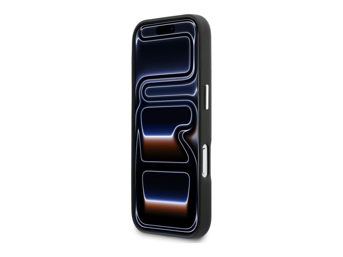 BMW M Sign Metal Logo MagSafe Case for iPhone 17 Pro - Black