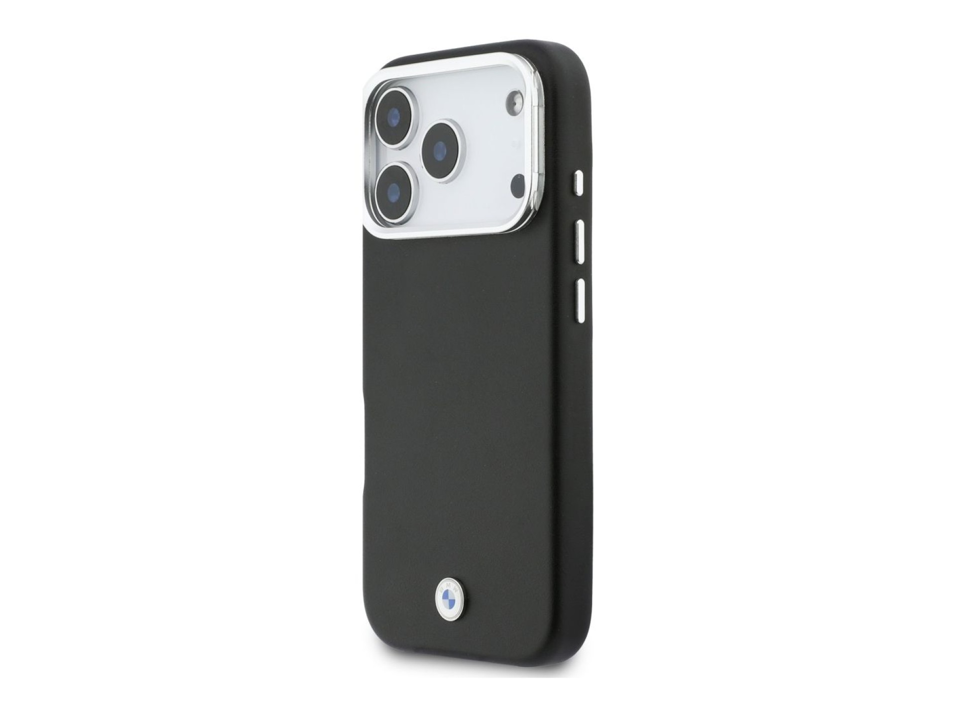 BMW M Sign Metal Logo MagSafe Case for iPhone 17 Pro - Black