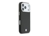 BMW M Sign Metal Logo MagSafe Case for iPhone 17 Pro - Black BMW M Sign Metal Logo MagSafe Case for iPhone 17 Pro - Black