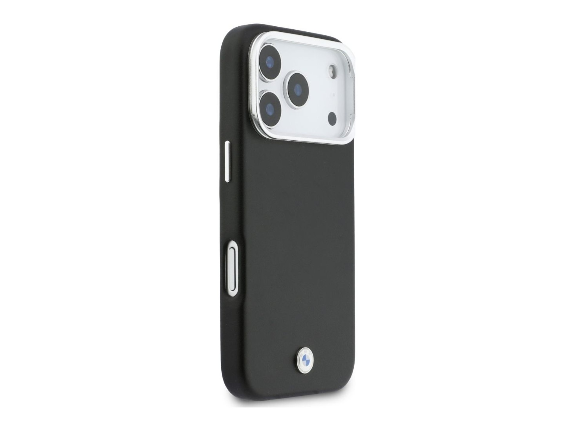 BMW M Sign Metal Logo MagSafe Case for iPhone 17 Pro - Black