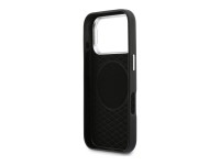 BMW M Sign Metal Logo MagSafe Case for iPhone 17 Pro - Black BMW M Sign Metal Logo MagSafe Case for iPhone 17 Pro - Black