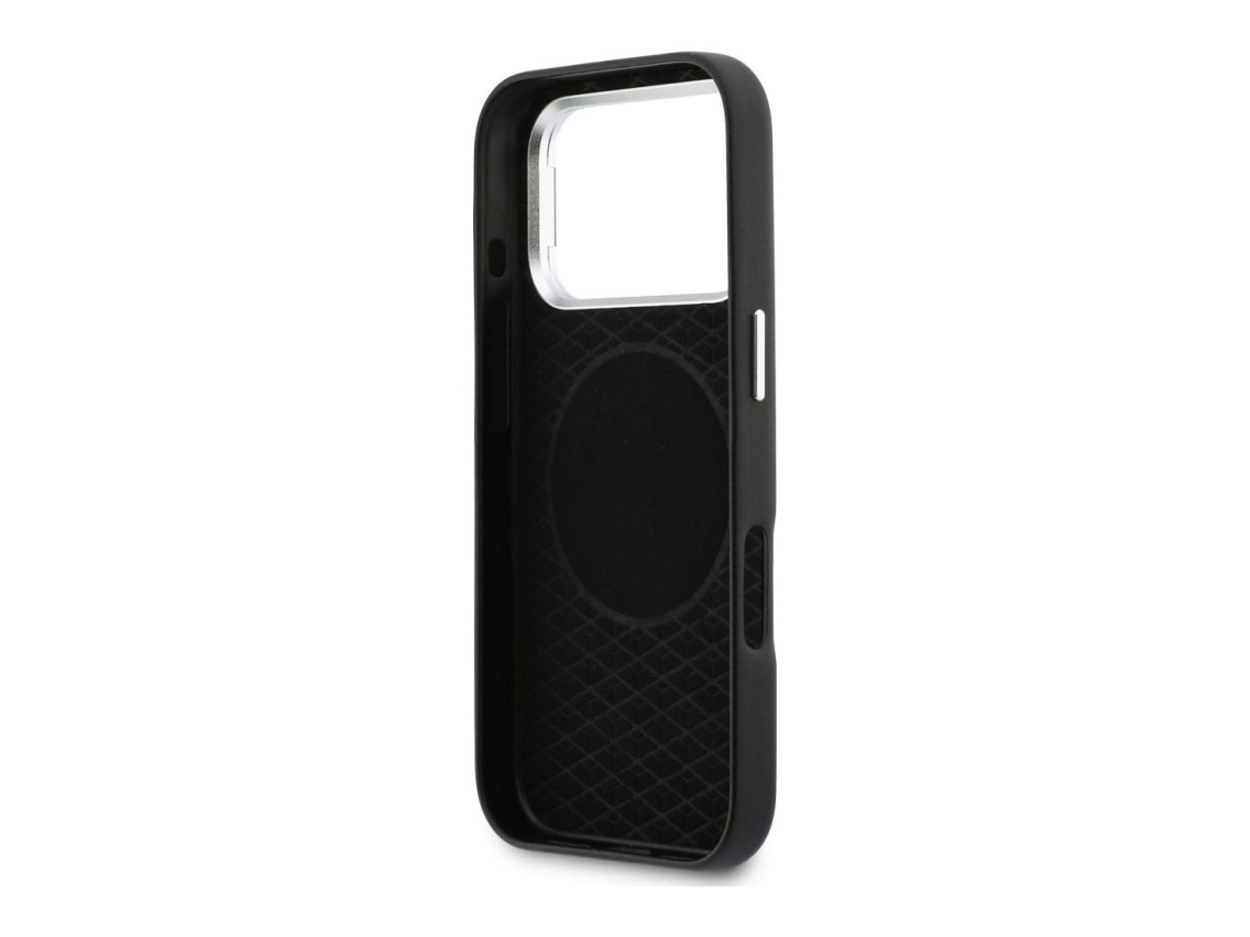 BMW M Sign Metal Logo MagSafe Case for iPhone 17 Pro - Black