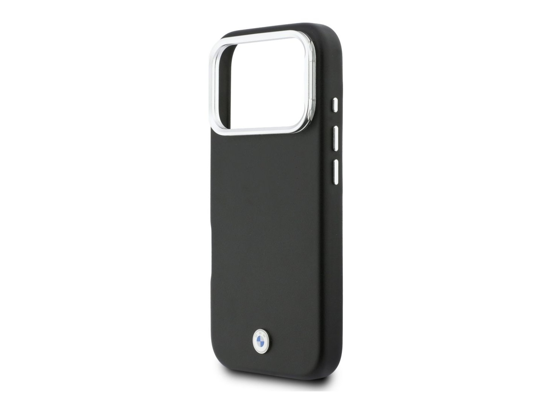 BMW M Sign Metal Logo MagSafe Case for iPhone 17 Pro - Black