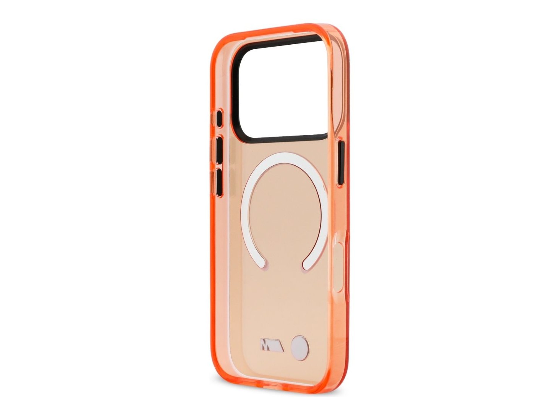 BMW M IML Metal Logos MagSafe Case for iPhone 17 Pro Max - Pro Orange