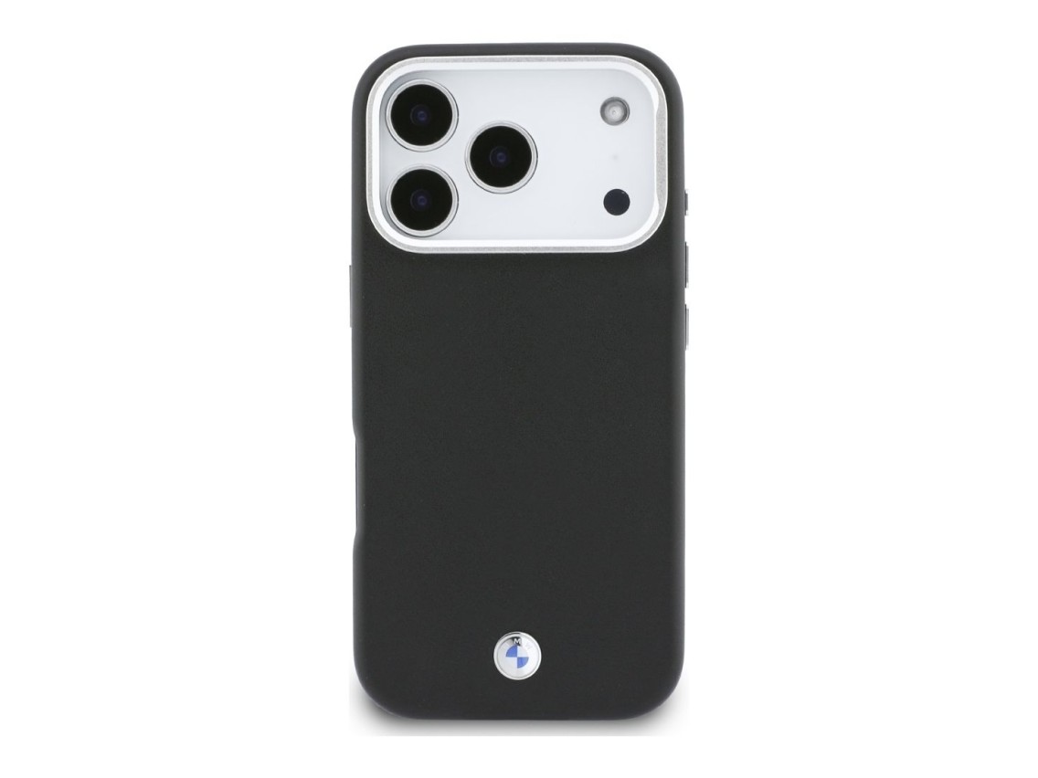 BMW M Sign Metal Logo MagSafe Case for iPhone 17 Pro - Black