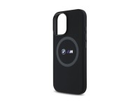 BMW M Silicone Printed Ring MagSafe Case for iPhone 16 - Black BMW M Silicone Printed Ring MagSafe Case for iPhone 16 - Black