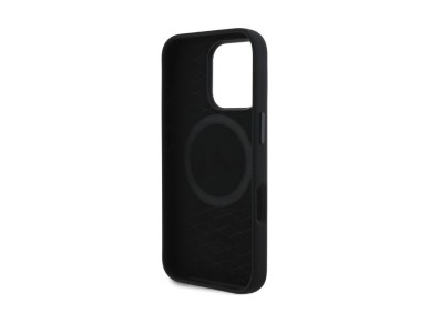BMW Silicone Cut Tricolor Lines MagSafe Case for iPhone 16 Pro Max - Black BMW Silicone Cut Tricolor Lines MagSafe Case for iPhone 16 Pro Max - Black